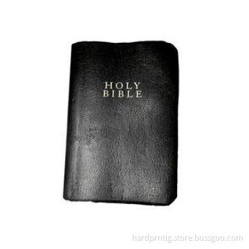 Black Custom Bible Saddle Stitch Printing Service For Churc